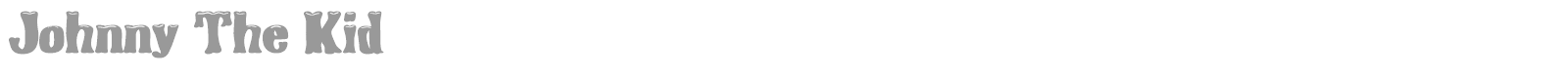 Johnny The Kid font preview